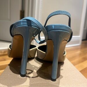 Steve Madden Drew Velvet Sling Back Pumps